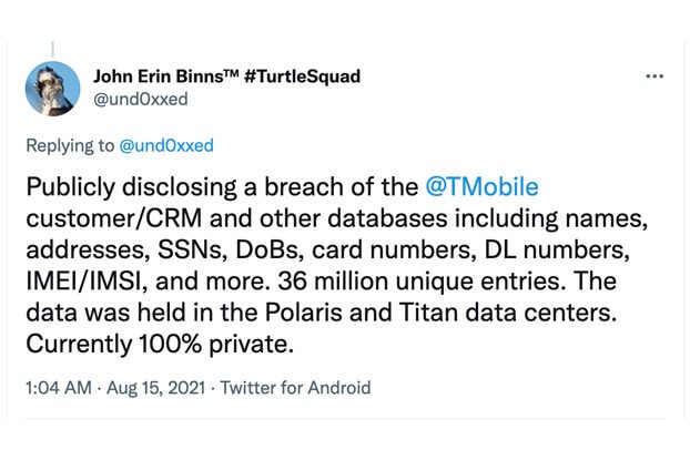 Hackers Claim They Breached T-Mobile More Than 100 Times in 2022 – Krebs on  Security